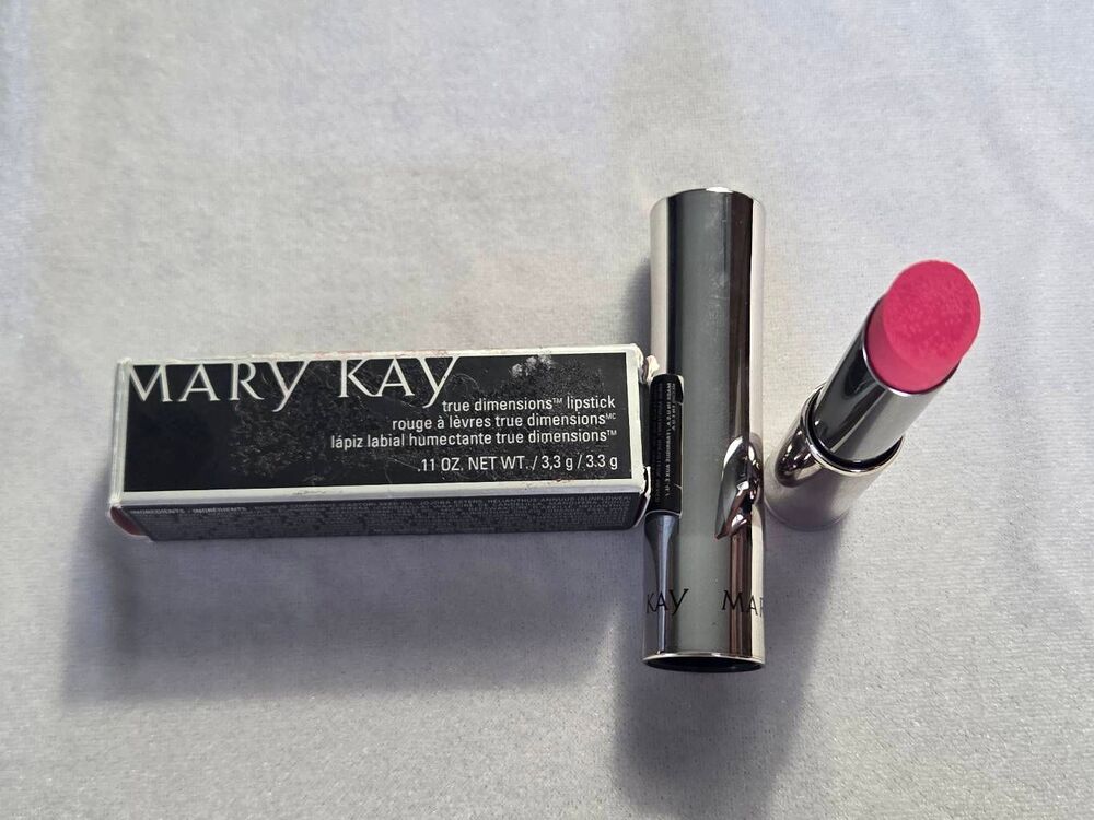 Mary Kay MK True Dimensions Lipstick Wild About Pink Discontinued - Picture 2 of 7